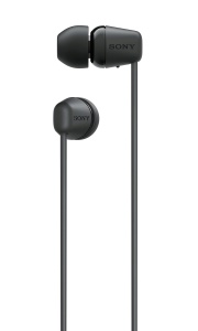 Casti audio Sony WI-C100, Bluetooth, 25 ore autonomie, negru - Img 2
