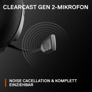 Casti audio SteelSeries Arctis Nova 1P, Hi-Fi, 360 Surround, Negru - Img 8