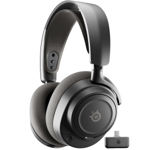 Casti audio SteelSeries Arctis Nova 7P Wireless Gen 2, 50 ore autonomie, negru