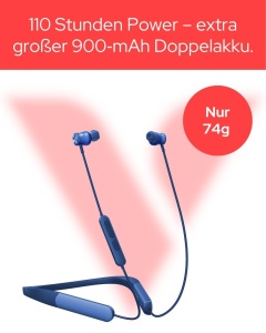 Casti audio Verbatim TruSound Pro ENC cu Bluetooth 5.4, 110h autonomie, gri - Img 2