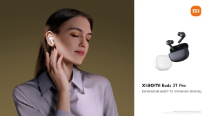 Casti audio Xiaomi Buds 3T Pro, Alb Gloss, Bluetooth 5.2, ANC 40 dB - Img 6