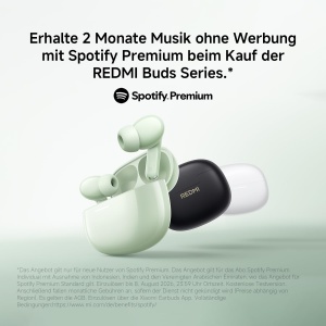 Casti audio Xiaomi Redmi Buds 8, 11mm, 50dB anulare zgomot, negru - Img 4