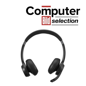 Casti Bluetooth Hama (Casti cu microfon, Casti Bluetooth, Casti fara fir, Casti fara fir, pentru birou, birou de acasa, Conferinte video, Apeluri etc., Casti On Ear Bluetooth) negru - Img 2