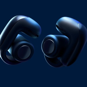 Casti Bose Ultra Open cu tehnologie Bluetooth si OpenAudio, casti Clip On, casti fara fir deschise, sunet captivant, durata de viata a bateriei de pana la 48 de ore, Moon Blue - Editie limitata - Img 2