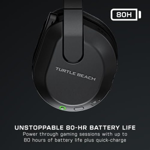 Casti de gaming fara fir Turtle Beach Stealth 600 Black Xbox cu 80 de ore difuzor de 50 mm si Bluetooth pentru Xbox Series XS Xbox One PC - Img 3