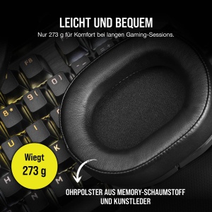 Casti gaming Corsair HS55 Surround Carbon Dolby 71 Compatibil PC PS5 Xbox - Img 4