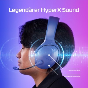 Casti gaming wireless HyperX Cloud Jet, 2.4GHz si Bluetooth, 25 ore autonomie, Negru - Img 6