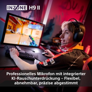 Casti gaming wireless Sony INZONE H9 II Noise Cancelling 30h autonomie Alb - Img 7