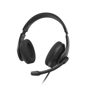 Casti Hama HS-USB300 V2 Over-Ear cu Microfon Negru USB-A 2m Cablu - Img 7