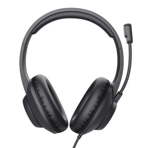 Casti Trust Roha II Max USB-C cu Microfon Over-Ear 85 Plastic Reciclat Negru - Img 11