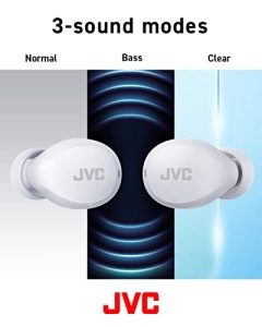 Casti wireless JVC HA-Z66T Gumy Mini Bluetooth 51 23 ore autonomie Alb - Img 3