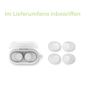 Casti wireless Philips TAT2149WT Bluetooth True Wireless sunet natural alb - Img 3