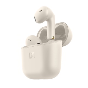 Casti wireless Sennheiser ACCENTUM Open Earbuds Design open-ear Bluetooth 28h autonomie IPX4 Cream