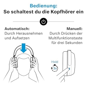 Casti wireless Sennheiser MOMENTUM 4 Noise Cancelling Bluetooth 60h autonomie NegruCupru - Img 9