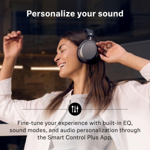 Casti wireless Sennheiser Momentum 4 Over-Ear Noise Cancelling Bluetooth Negru - Img 7
