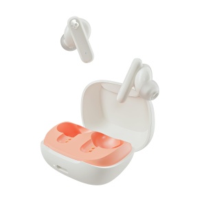 Casti wireless Skullcandy Smokin Buds autonomie 20 ore materiale sustenabile microfon portocaliu