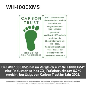 Casti wireless Sony WH-1000XM5 Midnight Blue Noise Cancelling Bluetooth 30 ore autonomie - Img 16