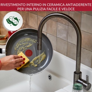 Castron Supa Lagostina Goccia 20 cm, Antiaderent, Inductie, Eco-friendly - Img 5