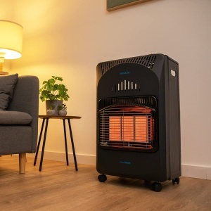 Cazane pe gaz Cecotec Butangas-Heizofen Ready Warm 4000 Slim, 4200W, portabil - Img 7