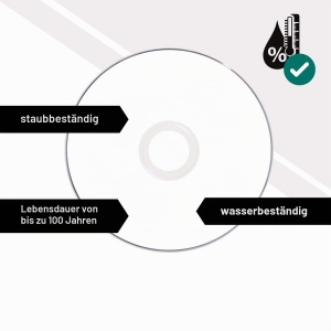 CD-R Verbatim 700MB, 52x, 50 bucati, termic imprimabil - Img 3