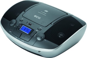 CD-Radio ECG CDR 1000 U Titan cu USB, FM, Control de la Distanta, Gri-Silver - Img 3