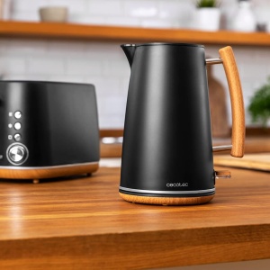 Ceainic Cecotec Thermosense 400 Black Woody capacitate de 1,7 litri si 3000 W - Img 4