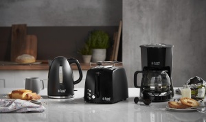 Ceainic electric Russell Hobbs [1.7l, 2400W, iluminare LED albastra] Textures+ (functie de gatit sub presiune, filtru de calcar detasabil, indicator iluminat al nivelului apei, autom. Ceainic 22591-70 - Img 7