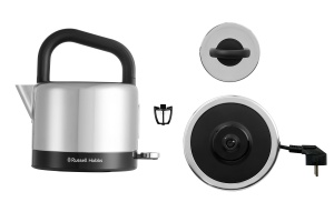Ceainic Russell Hobbs [1,5l] Distinctions Otel inoxidabil negru (functie de gatit sub presiune, filtru de var detasabil, gura de scurgere optimizata, indicator extern al nivelului apei) Ceainic 26420-70 - Img 2