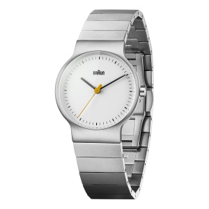 Ceas analogic pentru femei Braun Classic Slim BN0211SLBTL, 32mm, bratara otel inoxidabil - Img 2