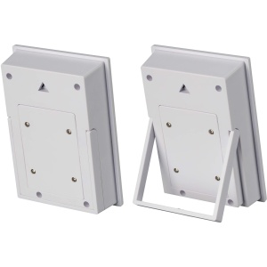 Ceas de perete Bresser MyTime io NX, 30 cm, gri, cu termometru si higrometru - Img 7