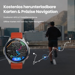Ceas inteligent Amazfit Balance 2, 47mm, display AMOLED, 21 zile autonomie - Img 4