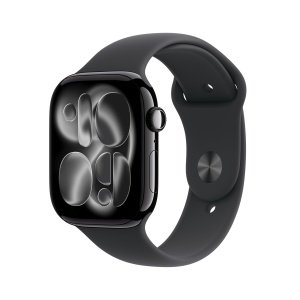 Ceas inteligent Apple Watch Series 11, GPS, 46 mm, aluminiu, negru