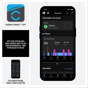 Ceas inteligent Garmin Forerunner 70, 43mm, AMOLED, 13 zile autonomie - Img 5