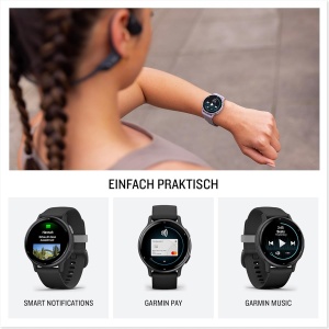 Ceas inteligent Garmin Vivoactive 5, 42mm, AMOLED, 11 zile autonomie - Img 4