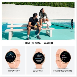 Ceas inteligent Garmin vivoactive 6, 42mm, AMOLED, 11 zile autonomie - Img 2