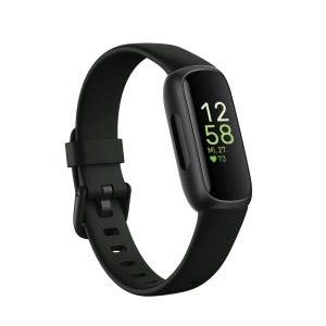 Ceas inteligent Google Fitbit Inspire 3, negru, 10 zile autonomie, monitorizare stres