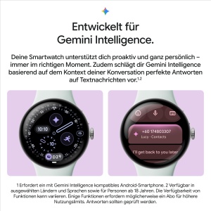 Ceas inteligent Google Pixel Watch 5, 45 mm, Negru, Wi-Fi - Img 12