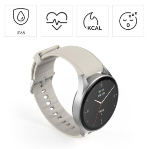 Ceas inteligent Hama 8900, GPS, IP68, touchscreen AMOLED, argintiu - Img 2