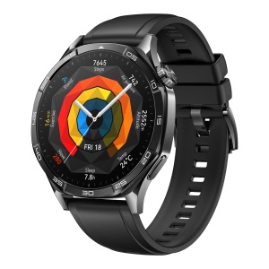 Ceas inteligent HUAWEI Watch GT 5, GPS, 46 mm, Negru