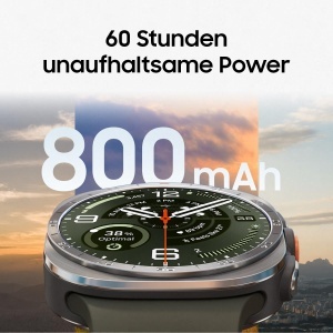 Ceas inteligent Samsung Galaxy Watch Ultra2, 47 mm, LTE, gri titan - Img 4