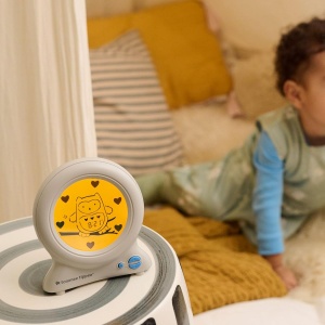 Ceas inteligent Tommee Tippee Groclock, cu USB, cu lumina de noapte, pentru copii - Img 4