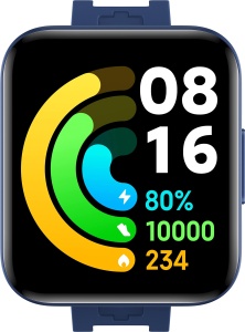 Ceas inteligent Xiaomi Poco Watch, 1.6 inch AMOLED, GPS, rezistent la apa, albastru - Img 2