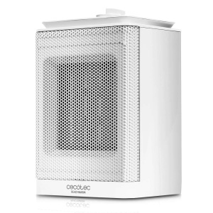 Cecotec Ceramic Heater Ready Warm 6000 Ceramic. 1500 W, 3 moduri, termostat reglabil, senzor de inclinare, protectie la supraincalzire (6150 Ceramic Rotate Style)