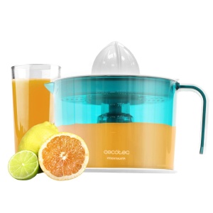 Cecotec EssentialVita Adjust White 40W Storcator Electric Citrice Filtru Reglabil Anti-Picurare