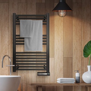 Cecotec Ready Warm 9100 Smart Towel Black 500W Display LED Touch Control - Img 6