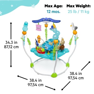 Centru de joaca pentru bebelusi Disney Baby Findet Nemo, 13 activitati, 360 rotire - Img 3