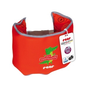 Centura de inot reer myswimbuddy pentru copii, ajustabila, 15-30kg, culoare rosie