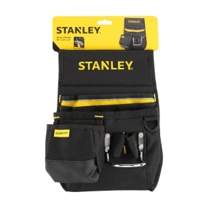 Centura pentru unelte STANLEY, 600 Denier Nylon, 24x6x15.5cm, cu 2 buzunare pentru cuie - Img 7