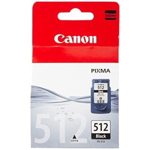 Cerneala originala Canon PG-512, dimensiune standard, negru, ambalaj reciclabil