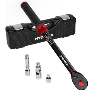 Cheie dinamometrica HYCHIKA 38, 10-60Nm, precizie 2, set multifunctional - Img 8